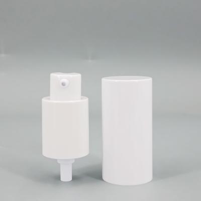 China Cosmetic Customized Treatment Cream Pump 18/415 20/415 Full Cap Plastic PP Pump for sale