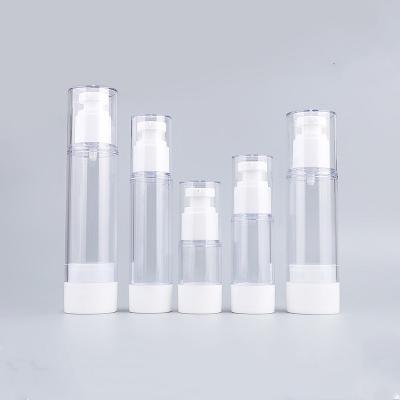 China Customizable 50ml 80ml Plastic Airless Pump Bottle Empty Airless For Cosmetics for sale
