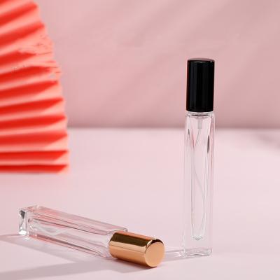 China Transparent 10ml Glass Mist Spray Bottle Perfume Fine Sprayer Empty 10000pcs zu verkaufen