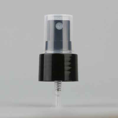 China 24mm 24 / 410 Black PP Plastic Fine Mist Sprayer Perfume Face Pump For Bottles for sale