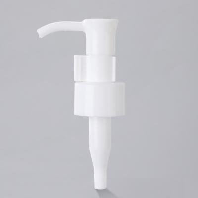 China 20/410 24/410 White Lotion Dispenser Plastic Pump Shampoo Makeup Essential Oil Pump for sale