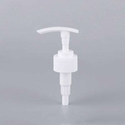 China 28mm Lotion Dispenser Pump 28/410 White Plastic PP Shampoo for sale