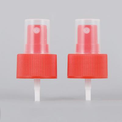China 28/410 Plastic Fine Mist Perfume Sprayer Red Alcohol Spray 28mm For Bottle for sale