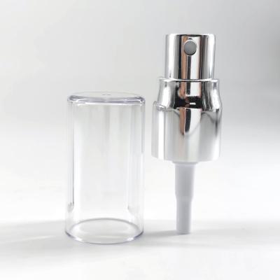 China 18mm 18/410 Aluminum Mist Sprayer Perfume Toner Treatment Pump With AS Cap for sale