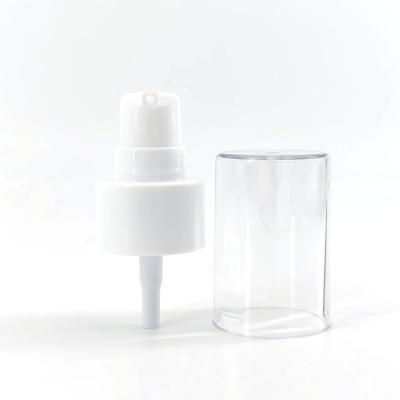 China 24 mm 24/410 Dispensador cosmético de plástico bomba de prensa fácil para loción de crema suero en venta