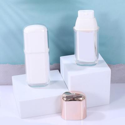 China 30ml High End Plastic Acrylic Airless Pump Bottle For Sunscreen Primer Lotion à venda