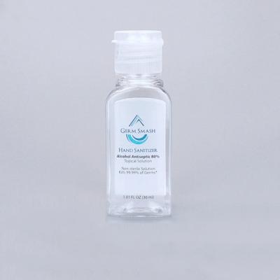 China 1oz 30ml Flip Top Cap Small Plastic Sample Bottle For Toner Lotion Liquid Soap for sale