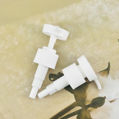 China 28mm 28/410 Round Lotion Dispenser Plastic Shampoo Conditioner Soap Screw Pump Te koop