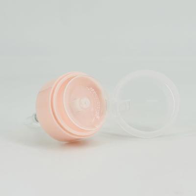 China 32mm Plastic Double Layer Press Toner Makeup Remover Nail Polish Remover Pump à venda