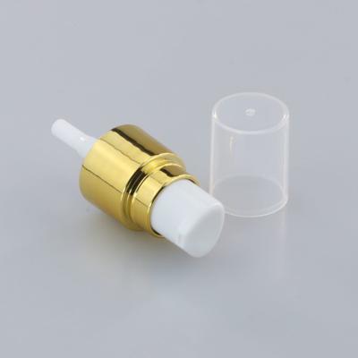 China 18/410 Water Ultra Fine Mist Spray Pumps Aluminum Cap Spray Collar Foundation for sale