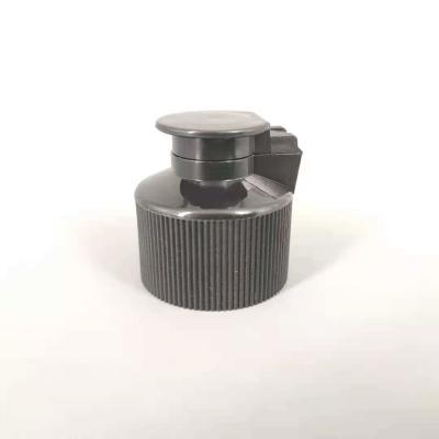 China 16mm 24mm 28mm 38-400 Plastic Shampoo Flip Top Pour Spout Caps Cosmetic Packaging for sale