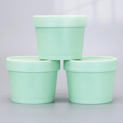 China 3.4 Oz 100ml Hair Hand Body Face Plastic Empty Cream Jars Pot Containers Cosmetic for sale