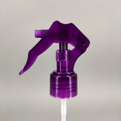 China Plastik-Mini Trigger Sprayer Pump High-Viskositäts-Löschung 24mm 24/410 20-410 mit Verschluss-Knopf zu verkaufen