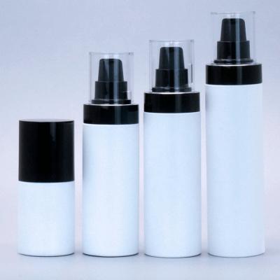 China weiße nachfüllbare luftlose PlastikPumpflasche 4oz 15ml 50ml 100ml 120ml 150ml der nachfüllbaren Plastikpumpflasche-500ml zu verkaufen