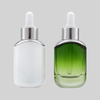 China 1oz 30ml empty essential oil dropper bottle dispenser Aluminium Lids for sale