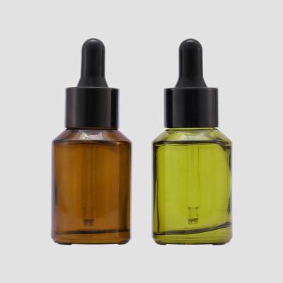 China botella de vidrio del Aromatherapy del aceite esencial de 1oz 15ml 30ml Amber Glass Dropper Bottles For en venta