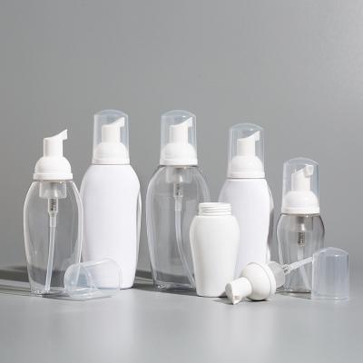China White Plastic Lotion Bottles With Pump Empty Lotion Pump Bottles 15 Ml 100 Ml 120ml 4oz  6oz 8oz for sale