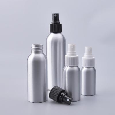 China 1oz 2oz 3 Oz 30ml 50ml 100ml Refillable Aluminum Fine Mist Spray Bottle Small Cosmetic Perfume for sale