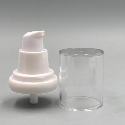 China Luftloser feiner Nebel-Plastiksprüher-weiße 24/410 24mm weiße Lotions-Pumpe zu verkaufen