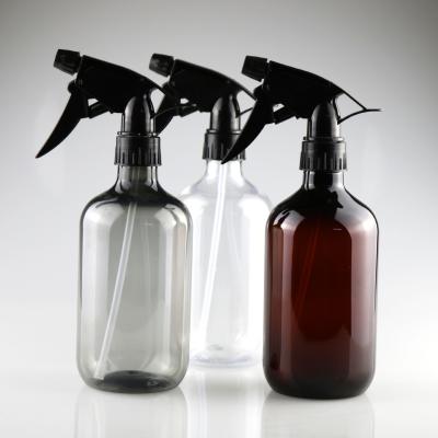 China Conditioner Plastic Shampoo Dispenser Bottles 500ml 16.91oz Large Refillable Pump Bottles for sale