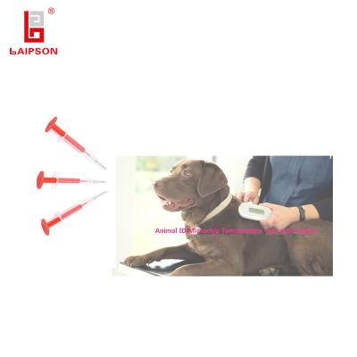 China FDX-B RFID Animal Dog Id Chip Implant , Pet Tracker Microchip 128 Bit Chip Capacity for sale