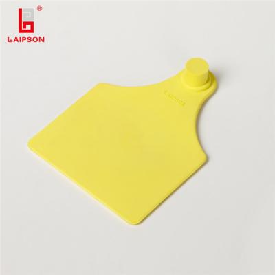 China LAIPSON  No Snag Long Neck Blank Laser Printing UHF Calf Rfid Uhf Tag , Rfid Cow Tags for sale