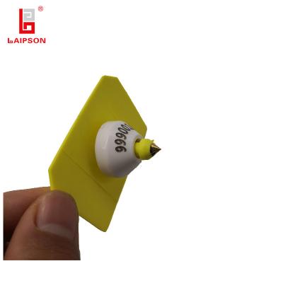 China Open Head FDX 134.2khz Electronic Cattle Ear Tags For Smart Management for sale