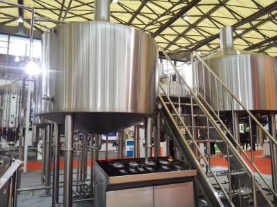 China Touch Screen Large Home Brewing Equipment 2000L Sus304 Brewhouse Equipment for sale