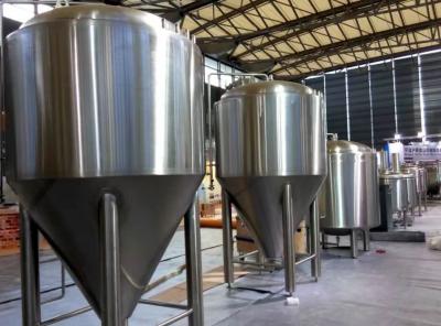 China Refrigerated Stainless Steel Conical Fermenter 1000L Large Brewing Equipment for sale