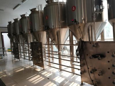 China 2000L Beer Fermentation Equipment Commercial Beer Fermenter Touch Screen Control for sale