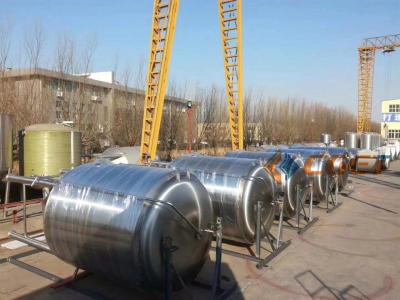 China Industrial Large Scale Brewing Equipment 5 Bbl Brewing System PLC control for sale