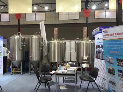 China 10 Bbl Beer Making Equipment Stainless Steel Home Brewing System 500L Capacity for sale