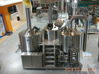 China Equipamento de aço inoxidável da fabricação de cerveja do aquecimento de vapor com o certificado do ISO do UL do CE à venda