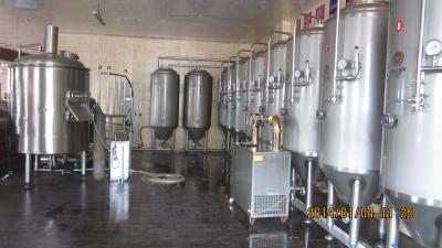 China Food Grade Industrial Microbrewery Machine Stainless Steel Brewing Systems for sale