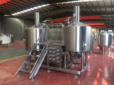 China tipo vertical superficie pulida del equipo de la elaboración de la cerveza del acero inoxidable 5bbl en venta