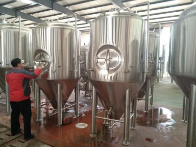 China Equipamento cônico cônico da fabricação de cerveja de cerveja do sistema da fabricação de cerveja do tanque de fermentação à venda