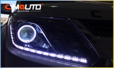 China Xenon LED Daytime Running Lights 12V - 24V DRL Headlight Strip Light for sale