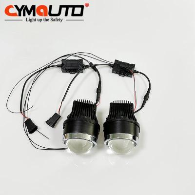 중국 45W 양성 주도하는 프로젝터 안개 램프 5500K / 6000K 3 인치는 많은 자동차 브라켓을 가지고 있습니다 판매용