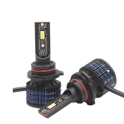 China H4 Car LED Mini Projector Headlight Bulb 80W 6500K 8Chip 8000LM for sale