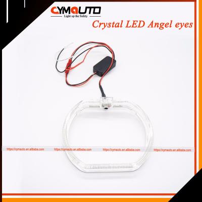China Universal Headlamp LED Angel Eyes LED Halo Rings Red Blue Yellow White for sale