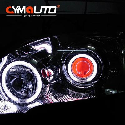 China LED RGB Demon Eye Projector Headlights Devil Eyes Car Head Light for sale