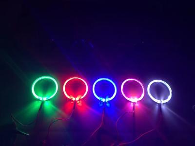 China Durable Head Lamp LED Angel Eyes Waterproof RGB /  WRGB LED Halo Rings for sale