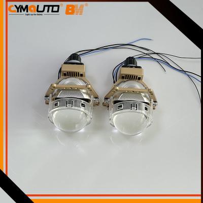 China Car Bi LED Projector Lens 3.0 Inch Car Headlight Lens With H7 H4 9005 for sale