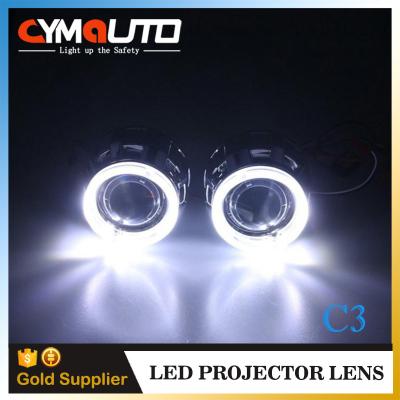 China 3.0 Inch Headlight Shrouds C3 Angel Eye Projector Shrouds Masks for sale