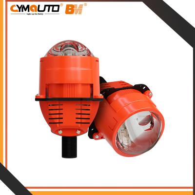 中国 Cymauto Ty6-2 2.5inch Bi Projector Lens Short Size 12v High-end Texture Ultra Bright Projector Headlight RHD/LHD/flat 販売のため