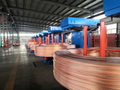 China Oxygen Free Copper Rods Wire Upward Casting Machine Continuous for sale