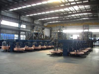 China Wire Cable Upward Casting Machine Cathode Oxygen Free Copper Rod Production Line for sale