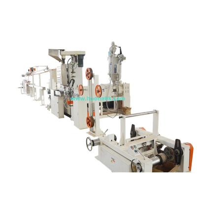 China HDPE Cable Making Machine For LAN Cable Cat5 Cat6 Network Cable Extrusion Machine Lan Cable Extrder for sale