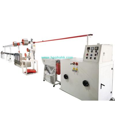 China White Wire Extrusion Machine Algeria Building Cable Extrusion Line 4T Weight Electric Cable Making Machine for sale