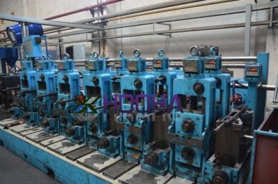 China Tubulação de aço carbono horizontal que faz a máquina ERW o moinho de tubo de aço conduzir a fatura da máquina à venda
